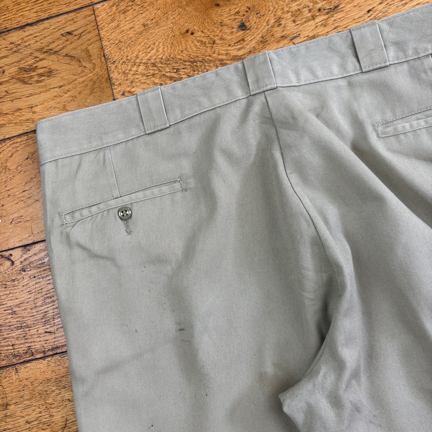 Vintage Dickies Cream 874 Baggy Skate Trousers - 40