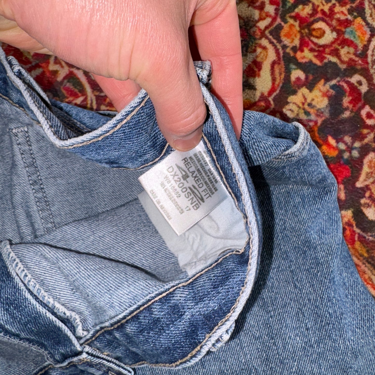 Vintage Dickies Workwear Carpenter Baggy Blue Shorts - 40