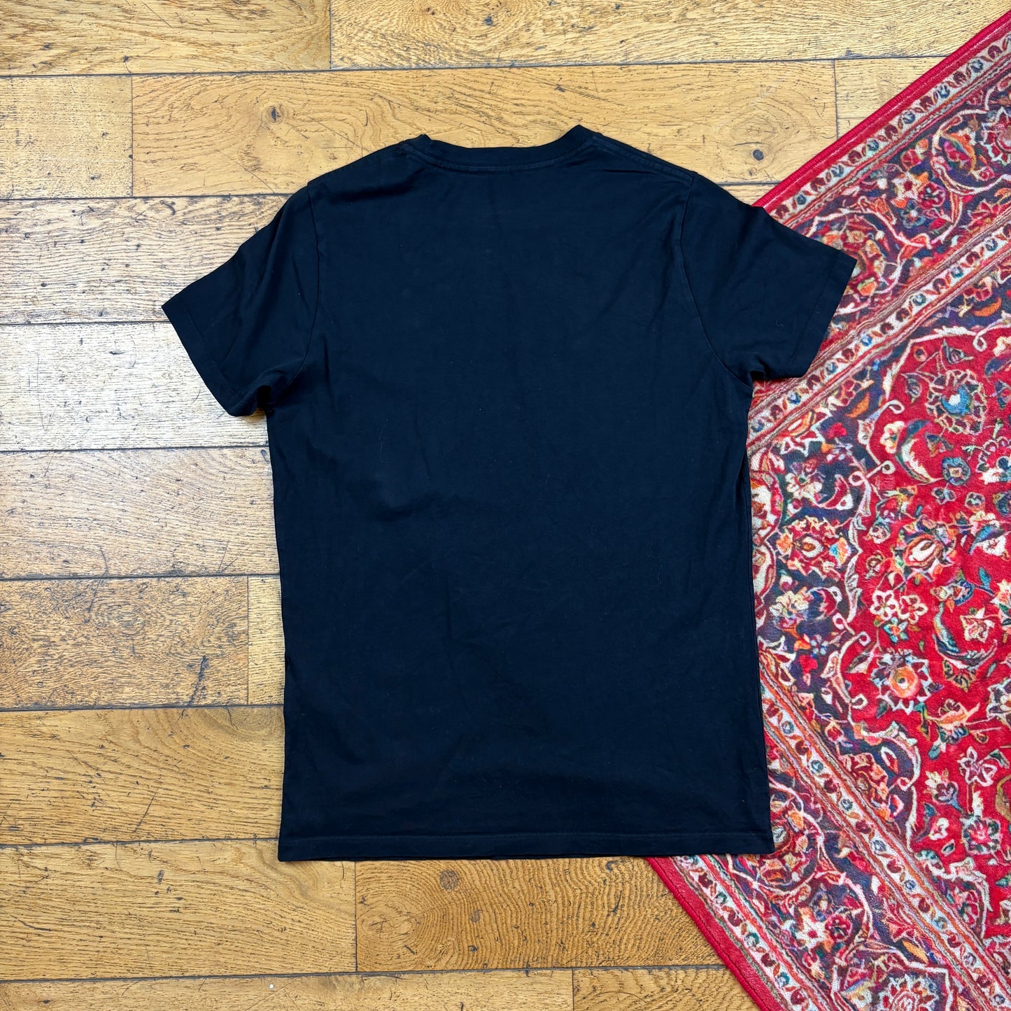 Vintage Diesel Y2K Black Graphic T-Shirt - XS