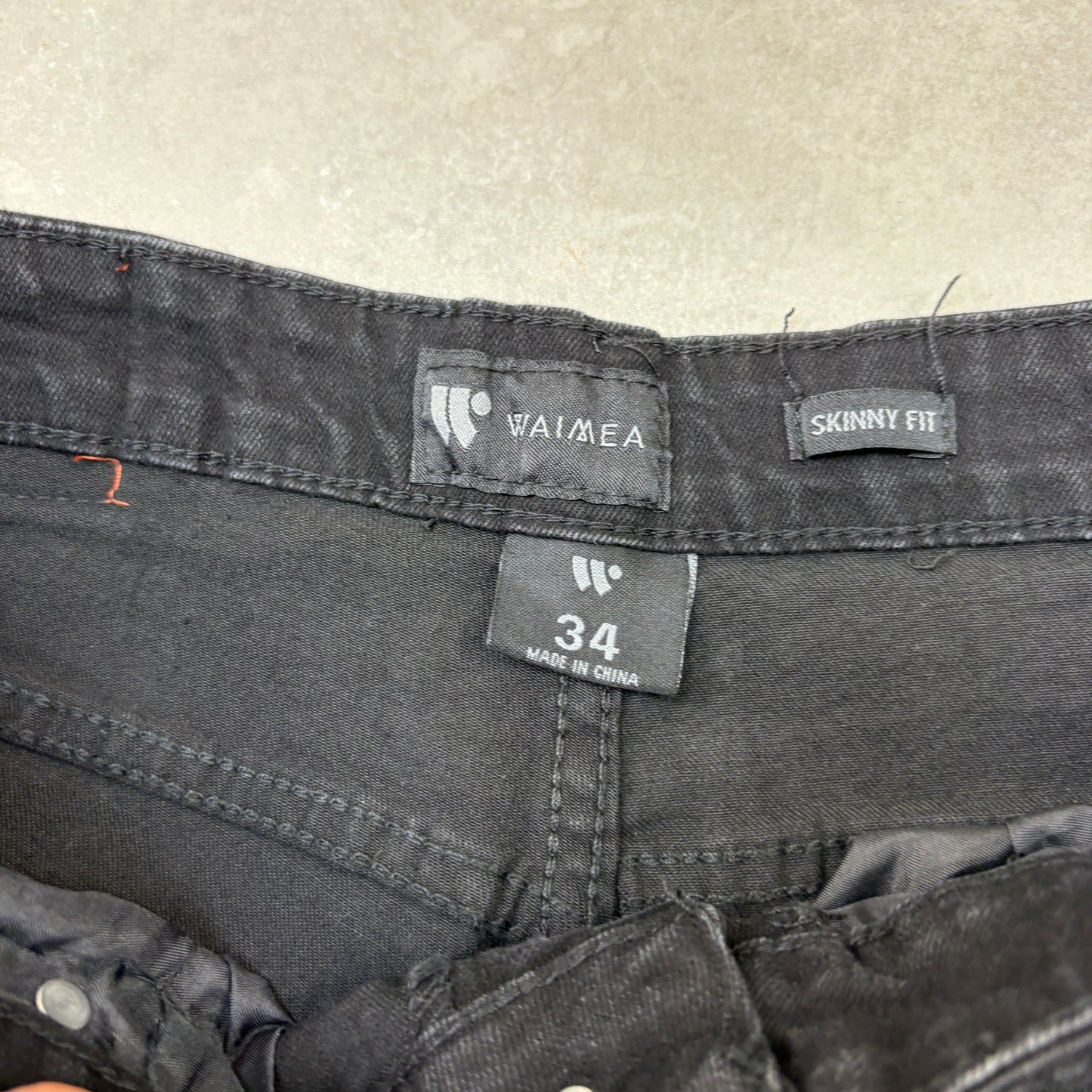 Vintage Black Flames Hip Hop Shorts Jorts - 33