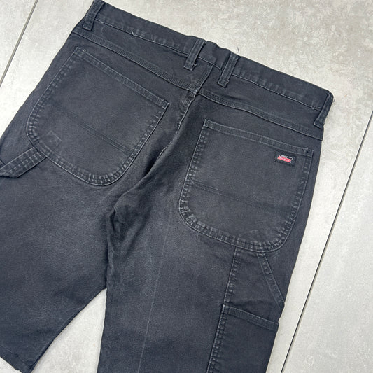 Vintage Dickies Workwear Carpenter Black Shorts - 32