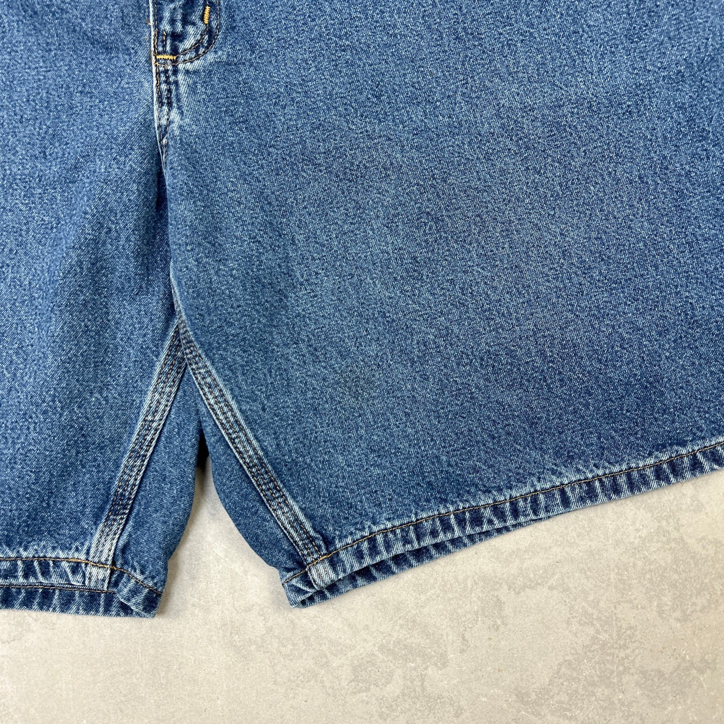 Vintage Carhartt Workwear Baggy Carpenter Blue Shorts - 46