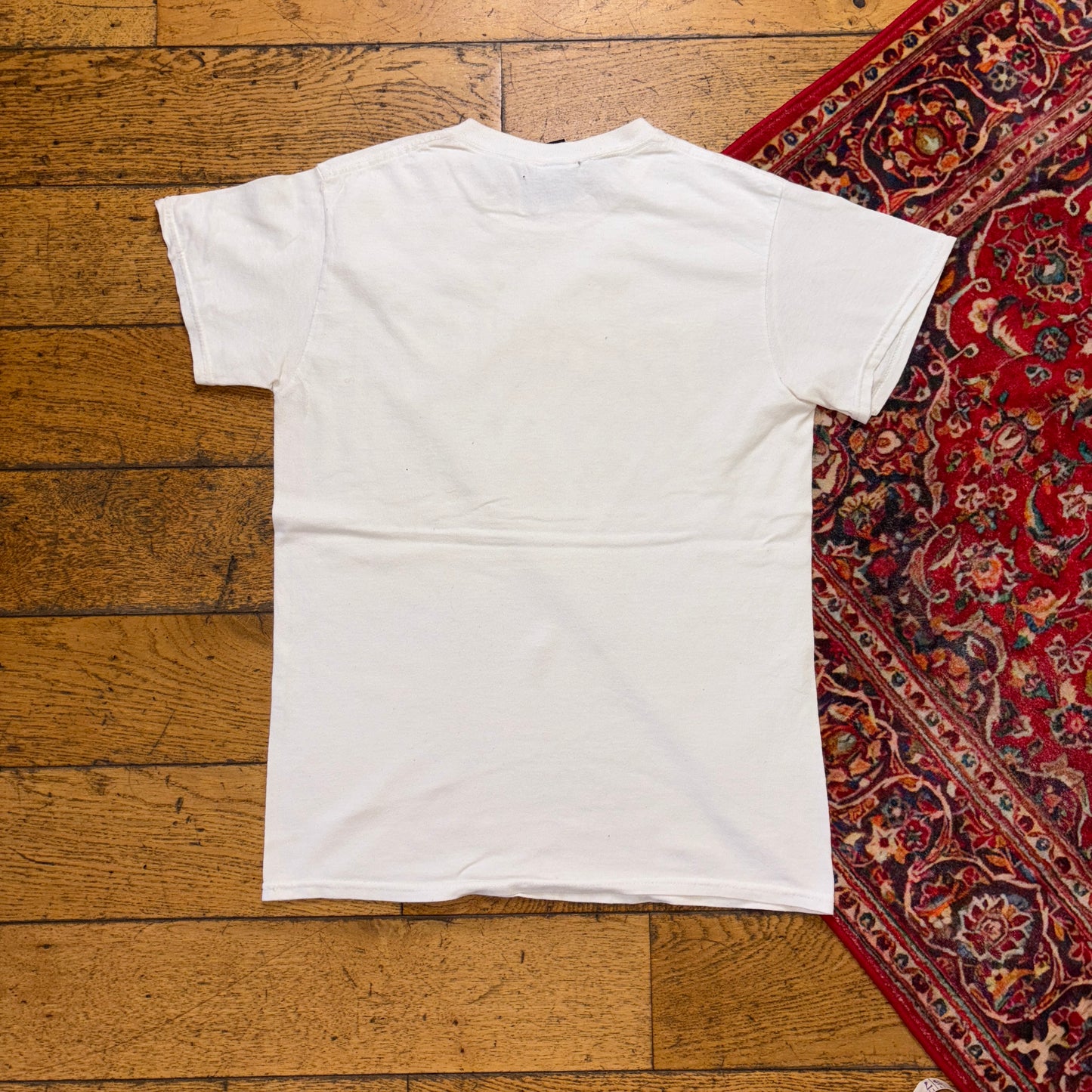 Vintage Thrasher White Skate Graphic T-Shirt - XS