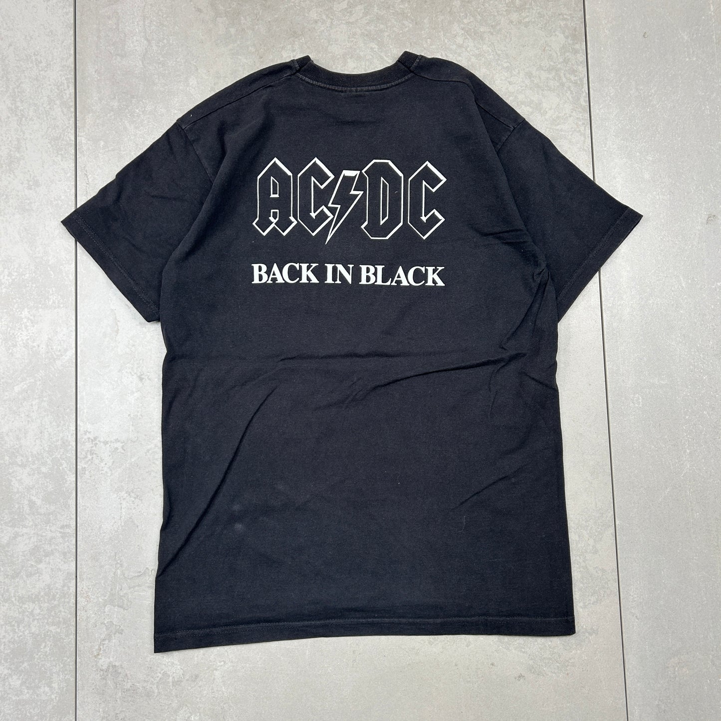 Vintage AC/DC Back in black Rock Graphic T-Shirt - XS