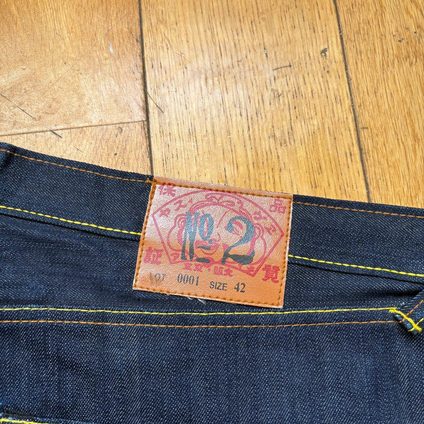 Vintage Evisu Japanese Hip Hop Baggy Blue Shorts Jorts - 42