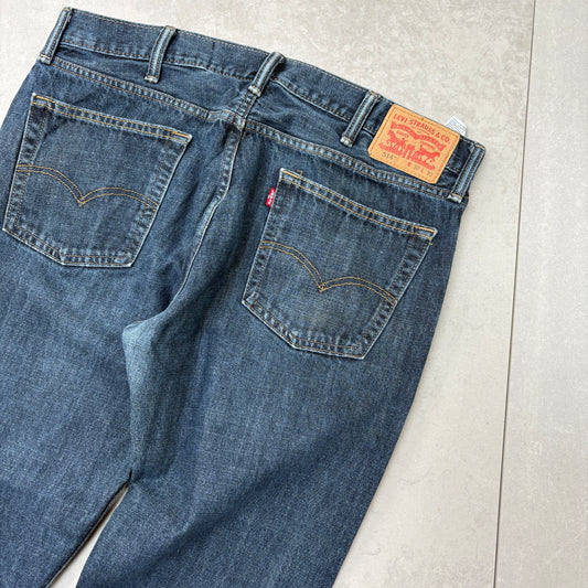 Vintage Levis 514 Straight Blue Denim Jeans - 38