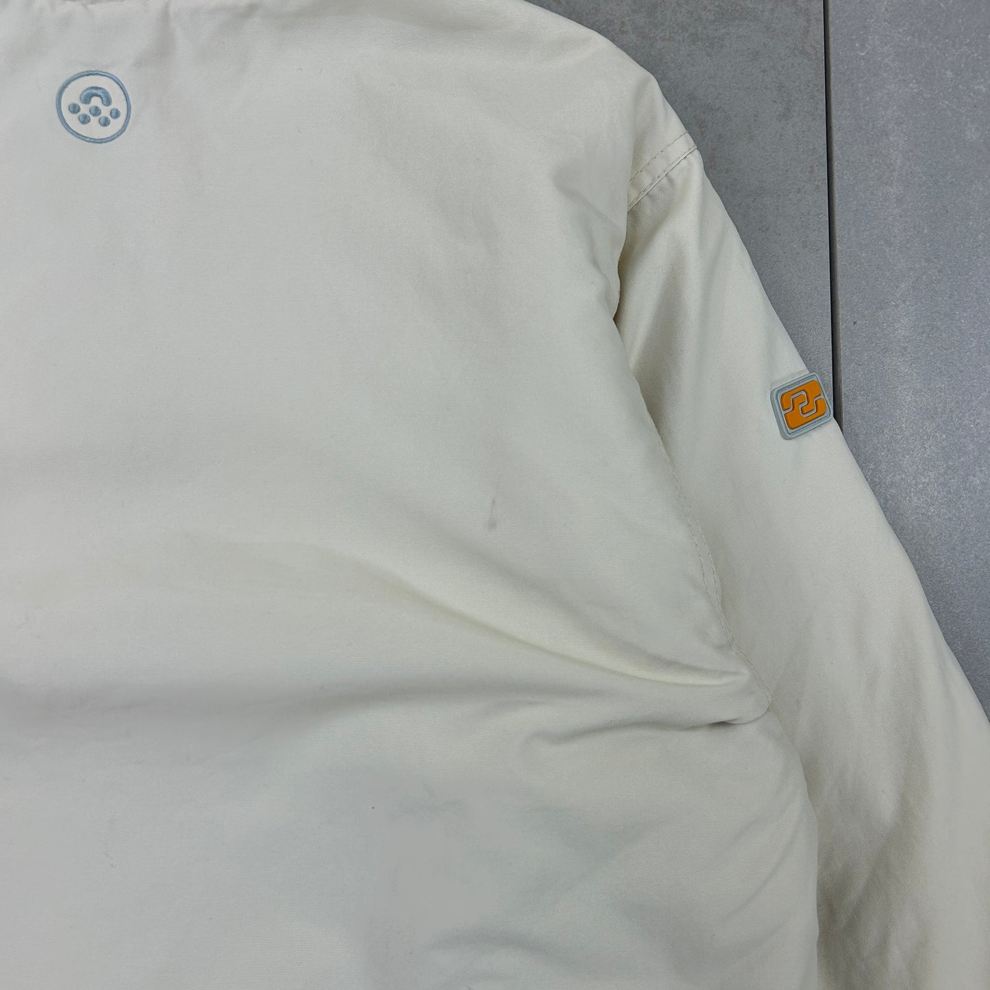 Vintage 00s Billabong Surfwear Technical Ski Cream Jacket Coat - M