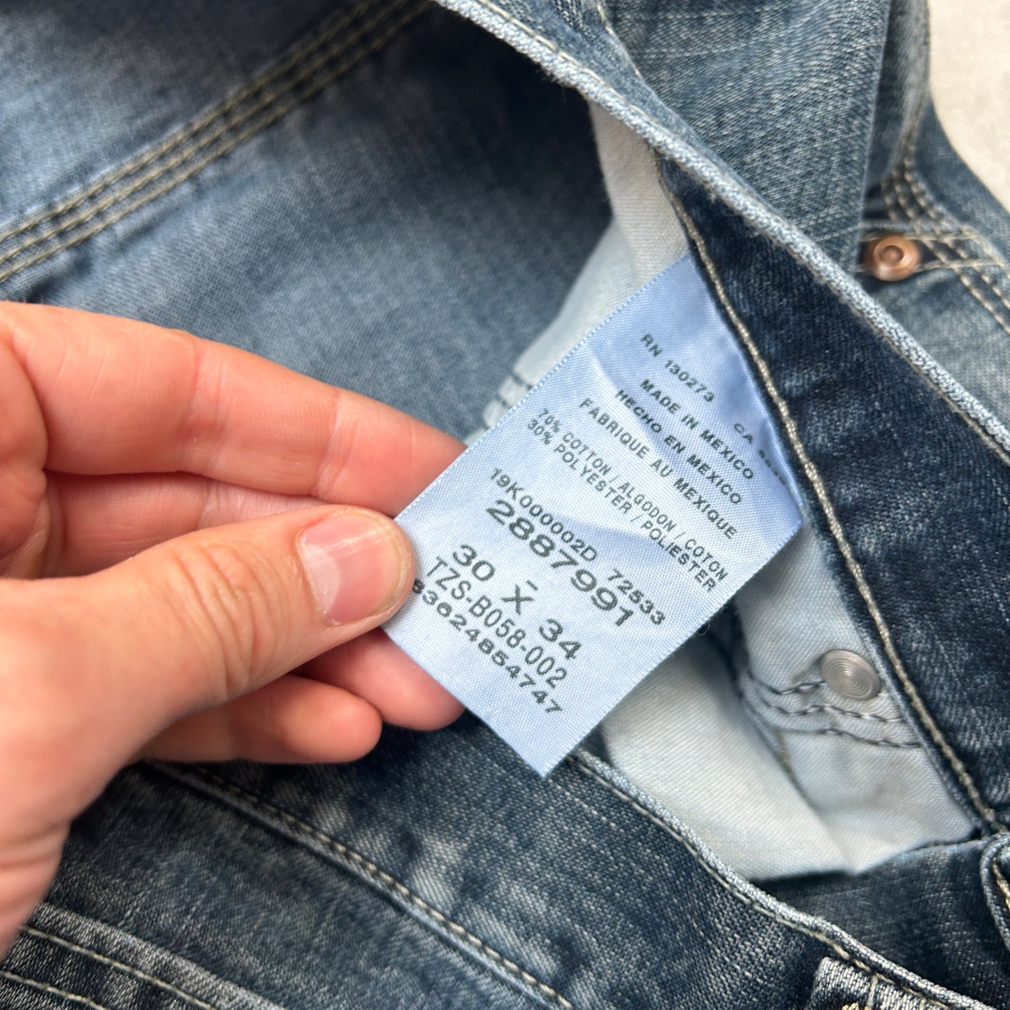 Vintage Lee Blue Carpenter Jeans - 30