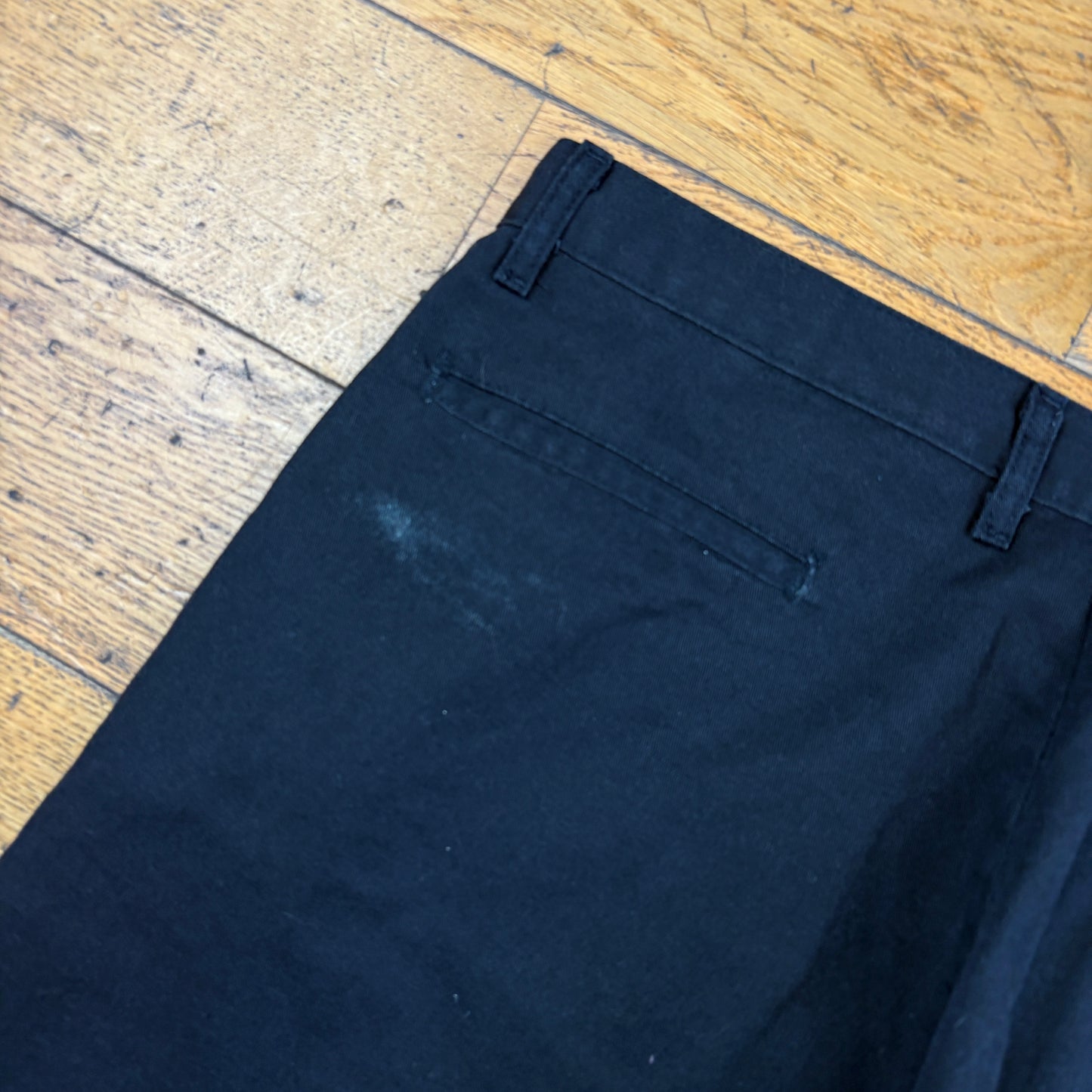 Vintage Dickies 874 Black Baggy Skate Trousers - 38