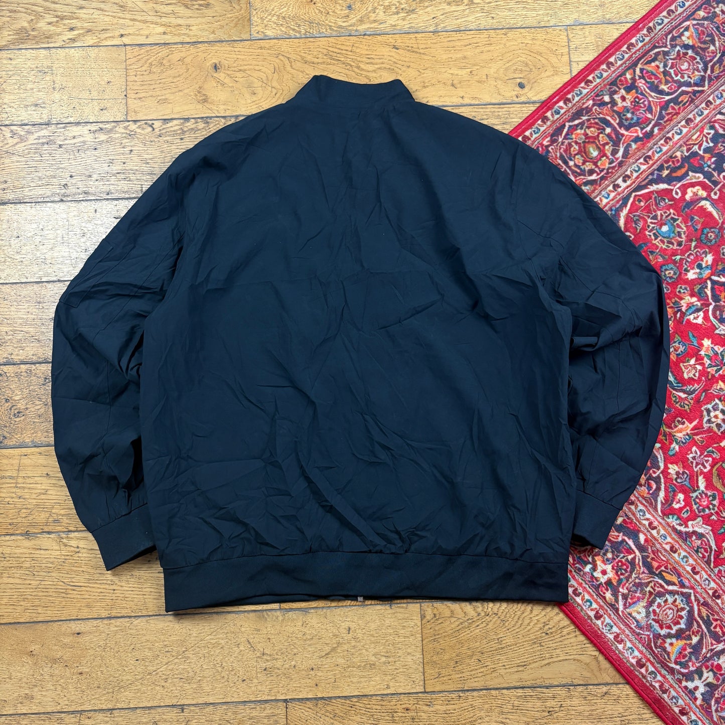 Vintage Black MA-1 Bomber Jacket - XXL