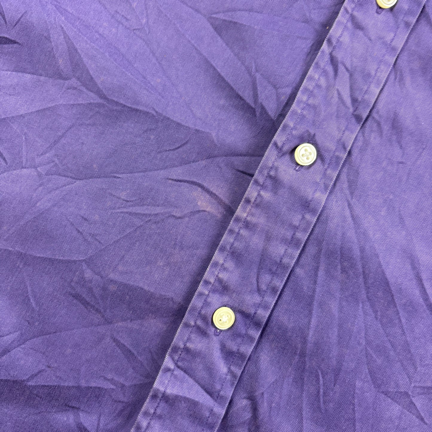 Vintage Tommy Hilfiger Purple Embroidered Shirt - XL