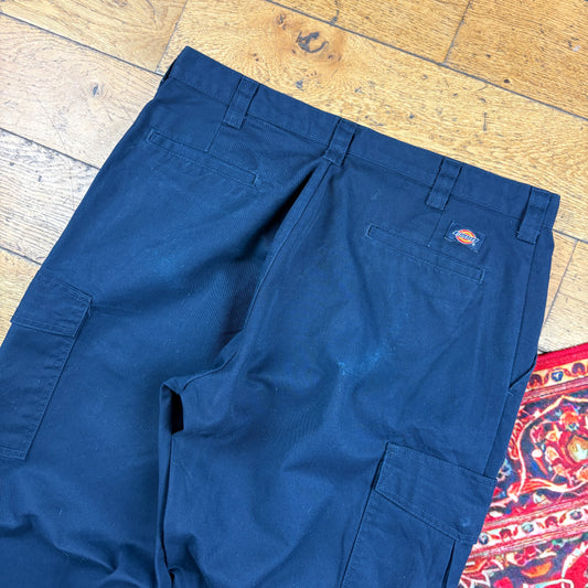 Vintage Dickies 874 Skate Navy Trousers - 34