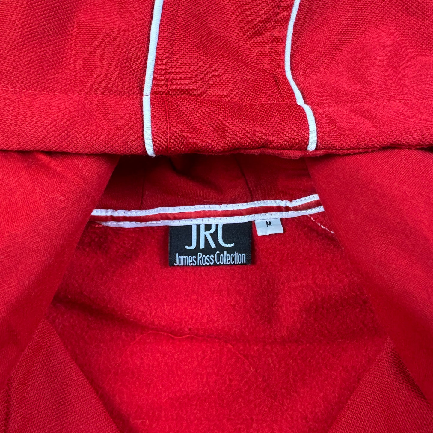 Vintage 90s Ducati Motorbike Red Zip Hoodie Sweatshirt - M