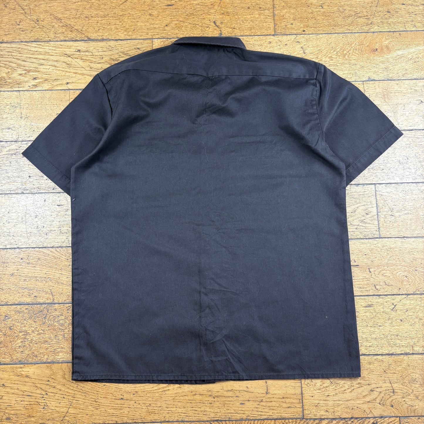 Vintage Dickies Brown Workwear Embroidered Shirt - L