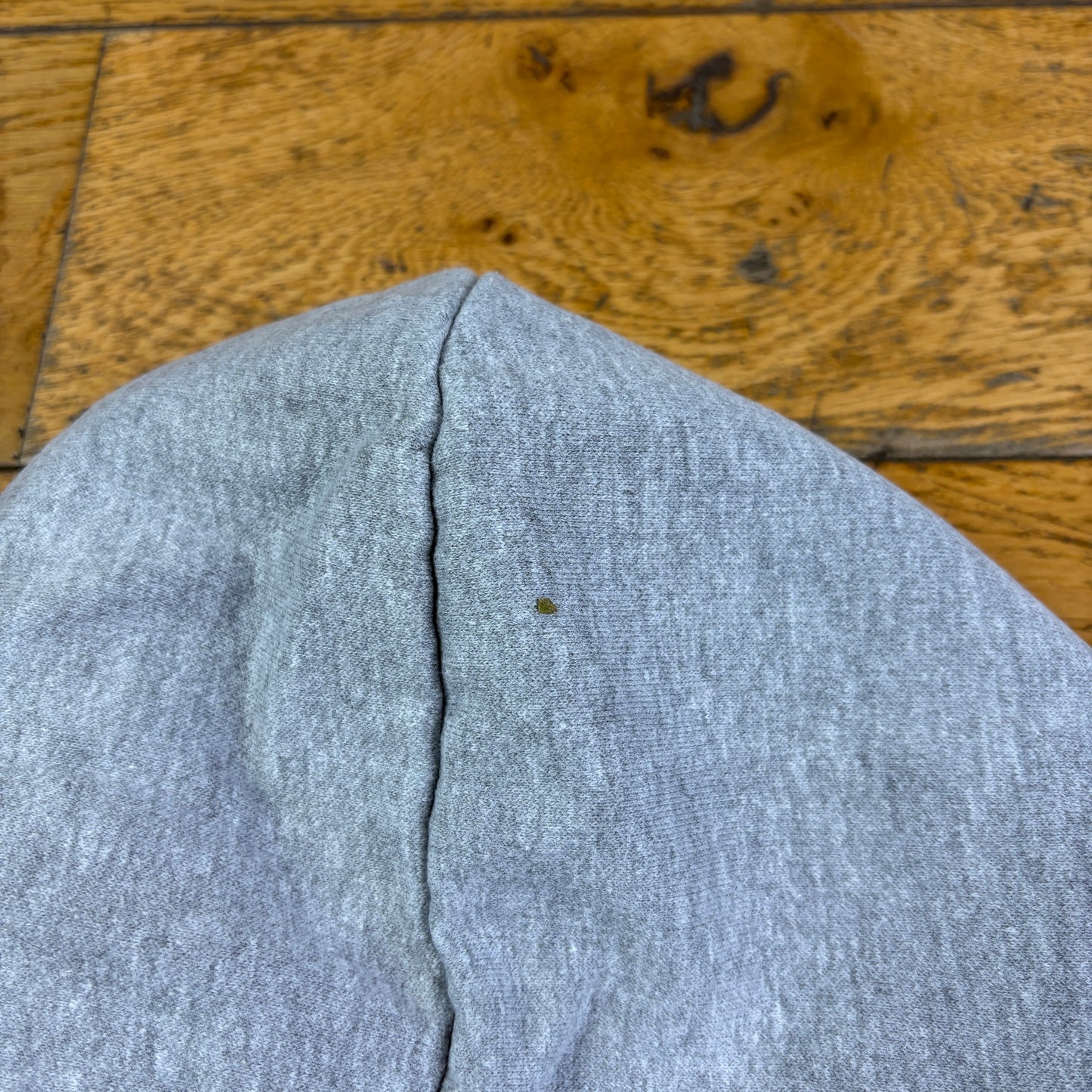 Vintage Starter Grey USA College Hoodie Embroidered Sweatshirt - M