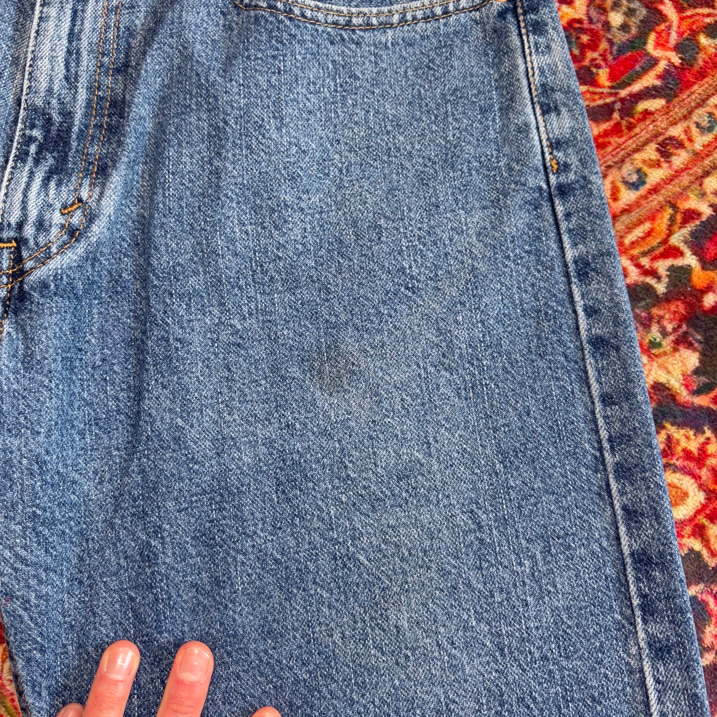 Vintage Levis 505 Blue Denim Shorts - 34