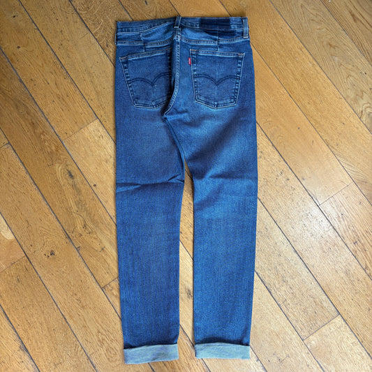 Vintage Levis 510 Altered Slim Blue Denim Jeans - 31