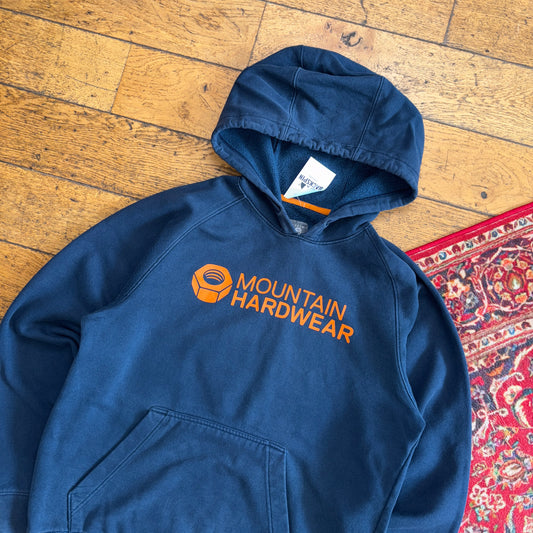 Vintage Mountain Hardwear Navy Hoodie Sweatshirt - M