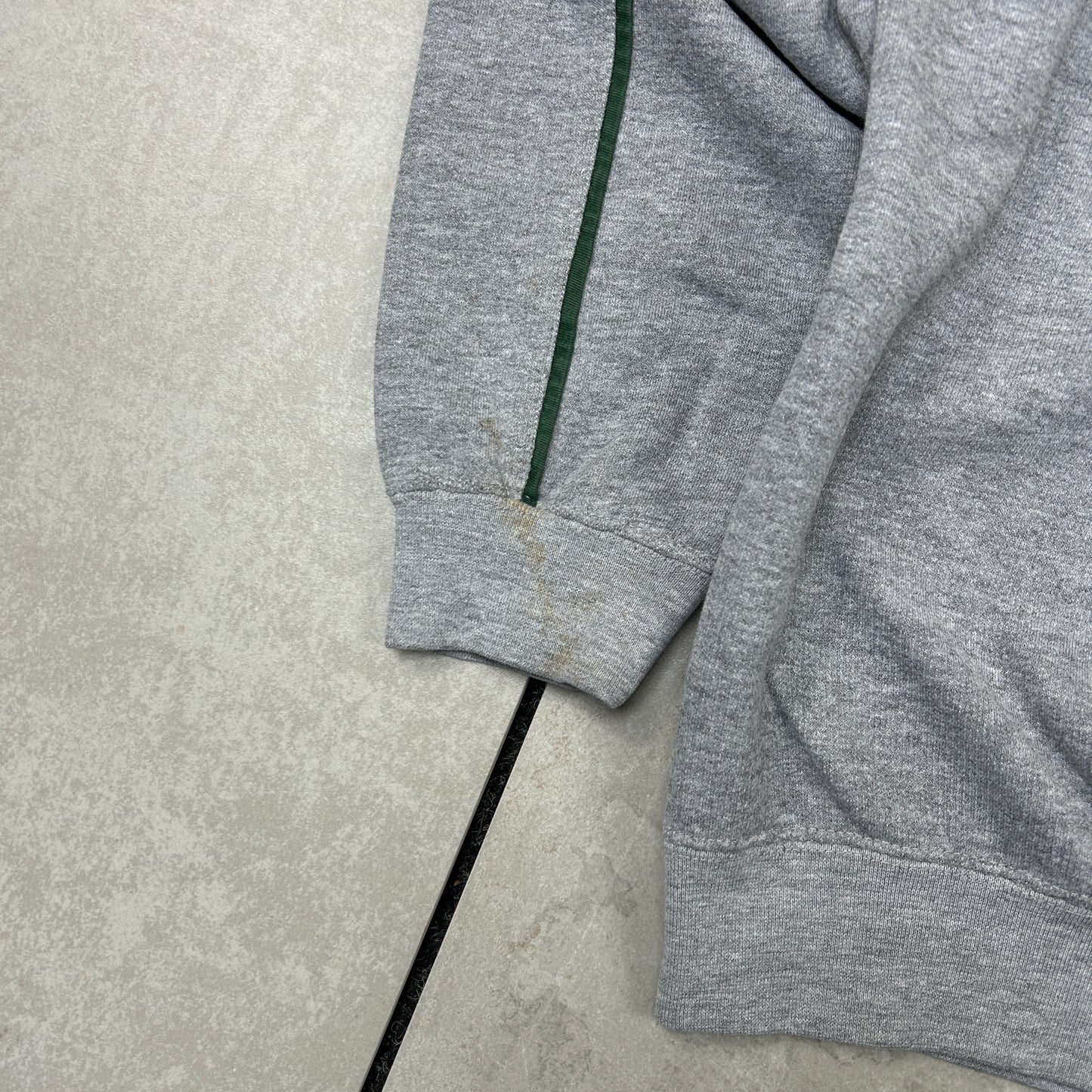 Vintage 00s NFL Green Bay Packers Embroidered Grey Sweatshirt - XL