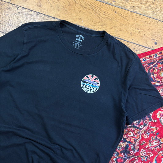Vintage Billabong Black Surfwear Graphic T-Shirt - L