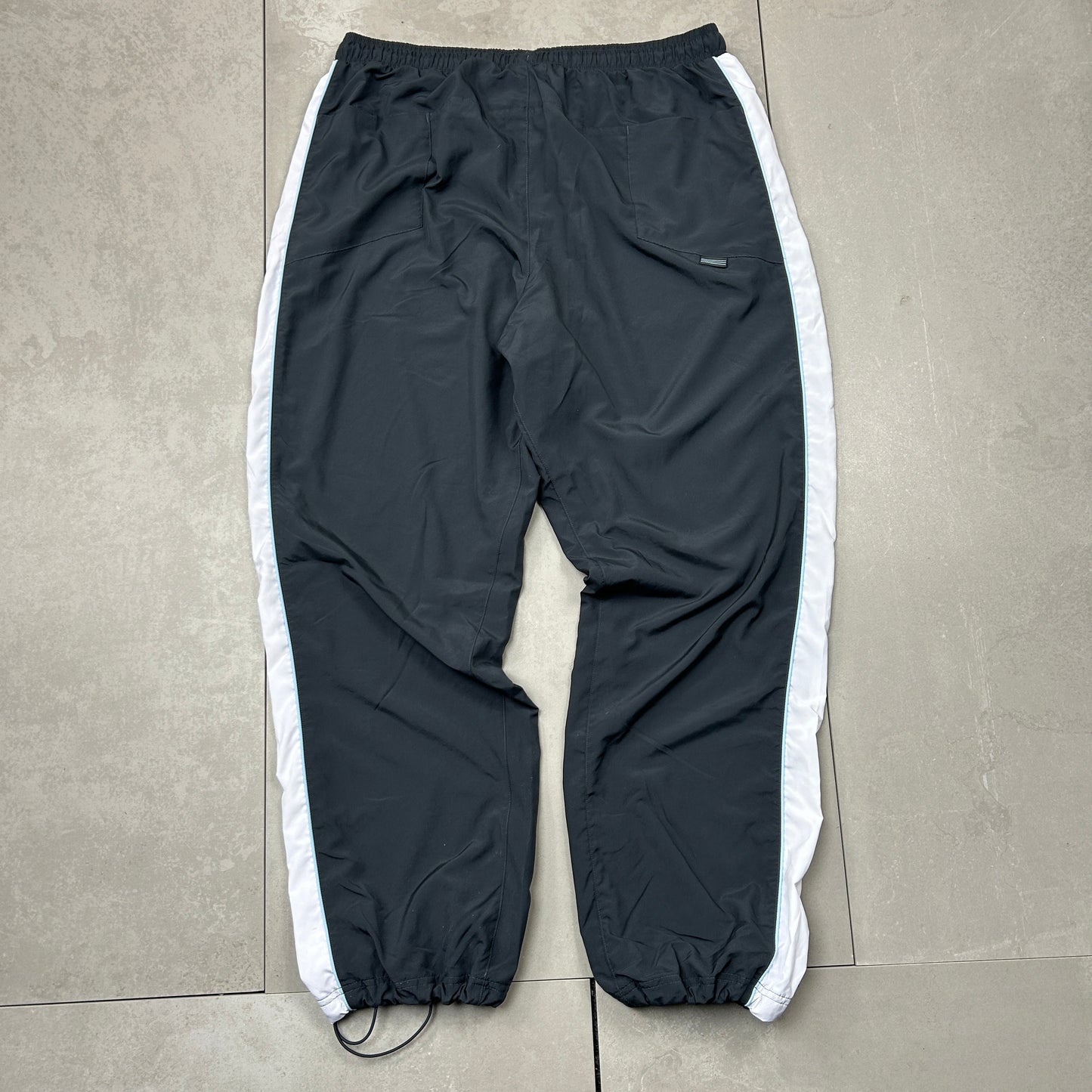 Vintage Adidas Grey Baggy Tracksuit Sweatpants Track Pants Bottoms - XL