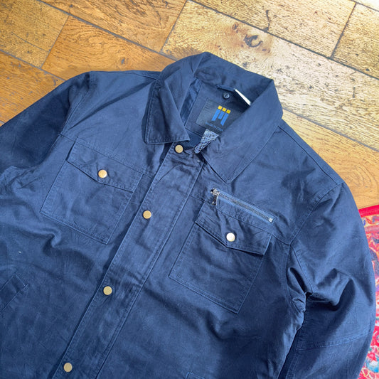 Vintage Navy Workwear Chore Carhartt Style Jacket - L