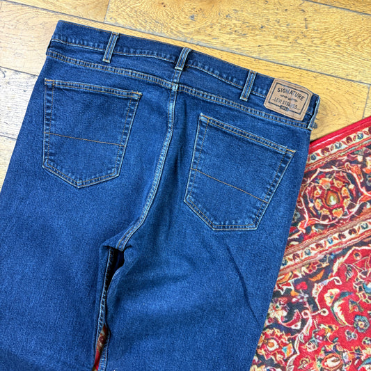 Vintage Levis Straight Blue Denim Jeans - 40
