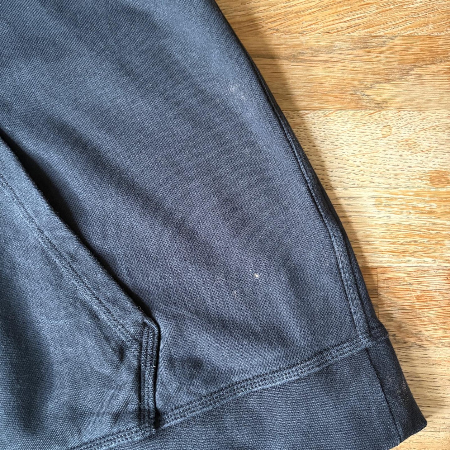 Vintage Nike Black Swoosh Hoodie Embroidered Sweatshirt -