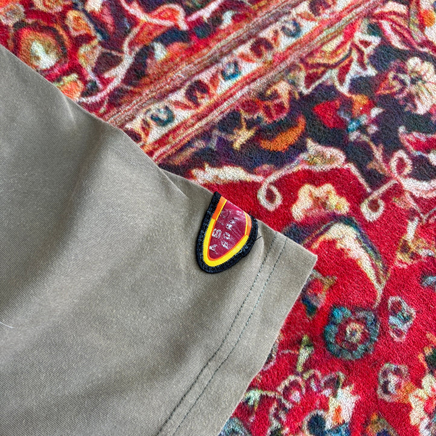 Vintage ASICS Surfwear Yellow Raglan Y2K T-Shirt - L