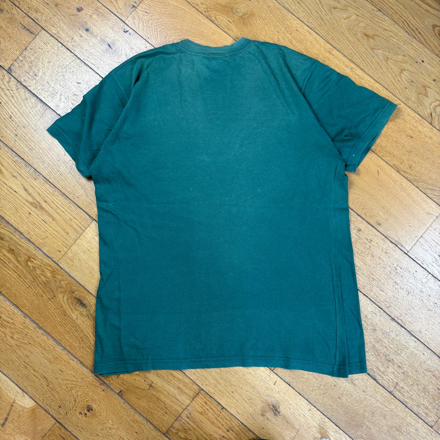 Vintage Fila New York US Open Tennis Green Graphic T-Shirt - M