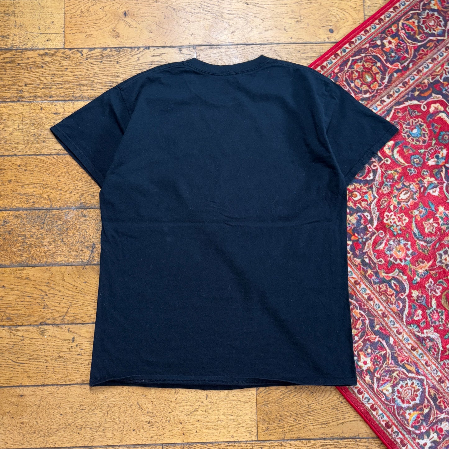 Vintage Thrasher Black Skate Graphic T-Shirt - M