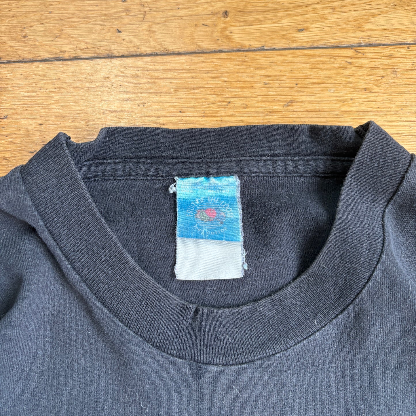 Vintage 90s Funny Fathers Day Slogan Single Stitch Black Graphic T-Shirt - M