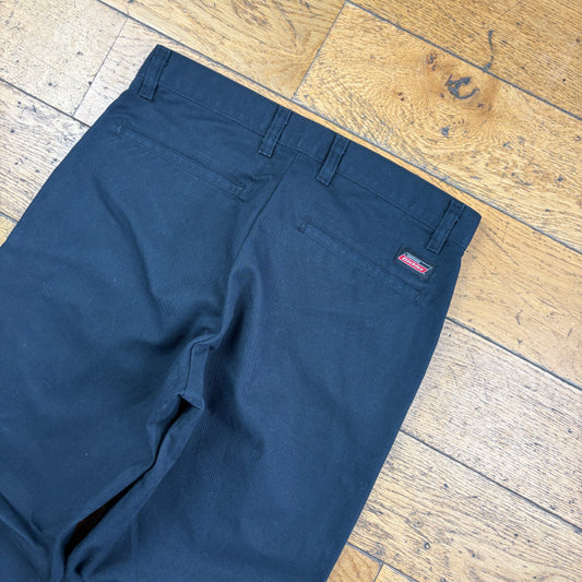 Vintage Dickies 874 Black Skate Trousers - 30