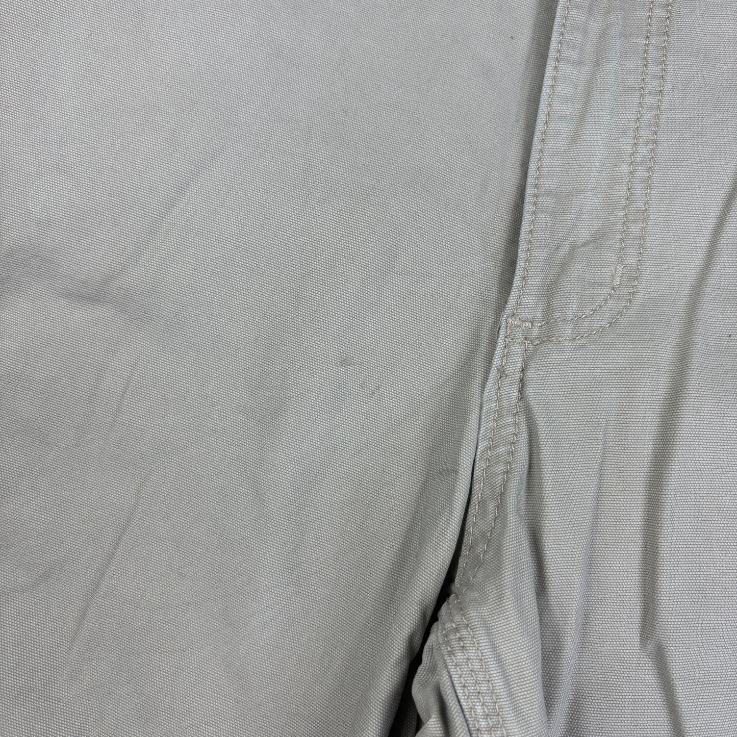 Vintage Carhartt Workwear Cream Baggy Carpenter Shorts - 36