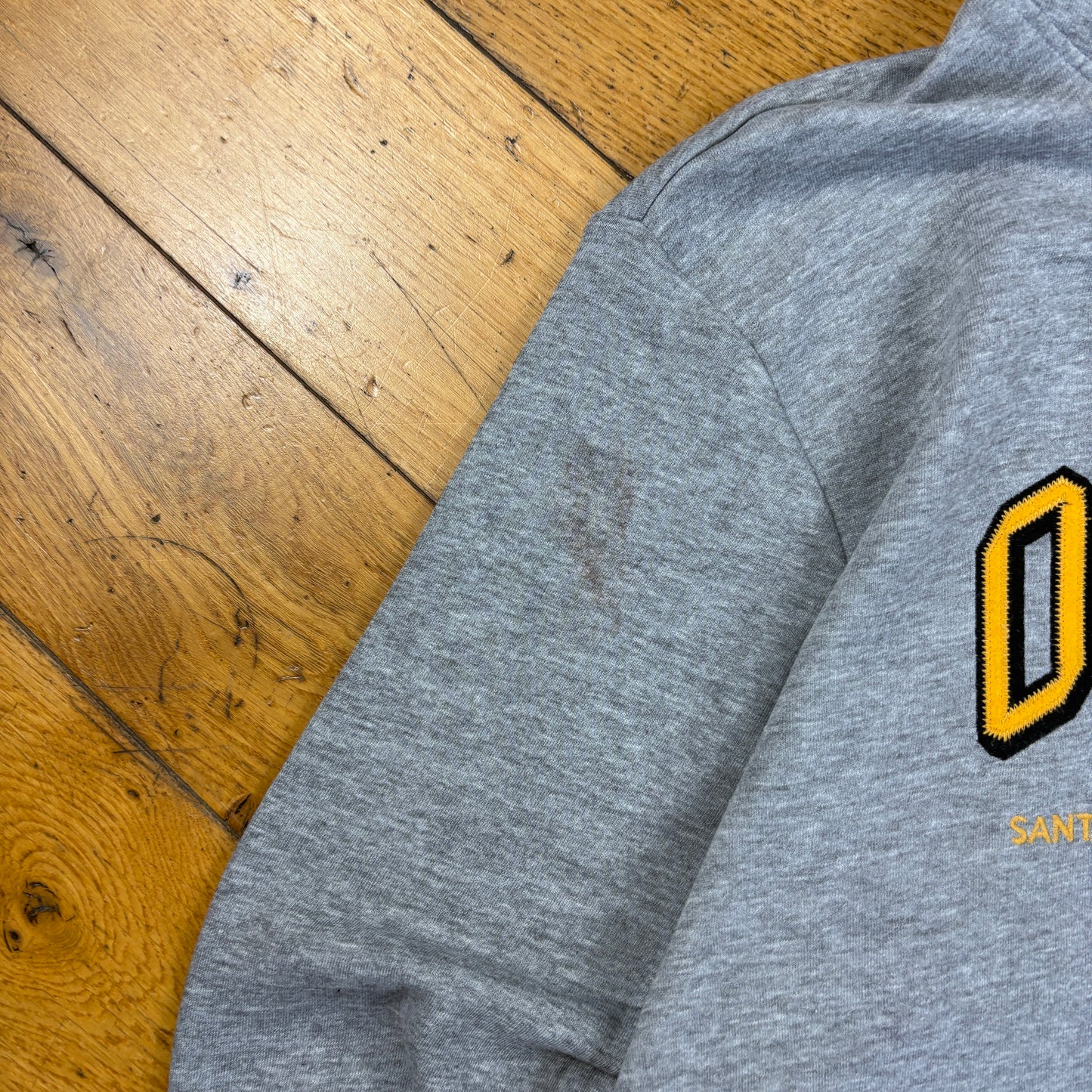Vintage Oneill Grey Surfwear Hoodie Sweatshirt - XL