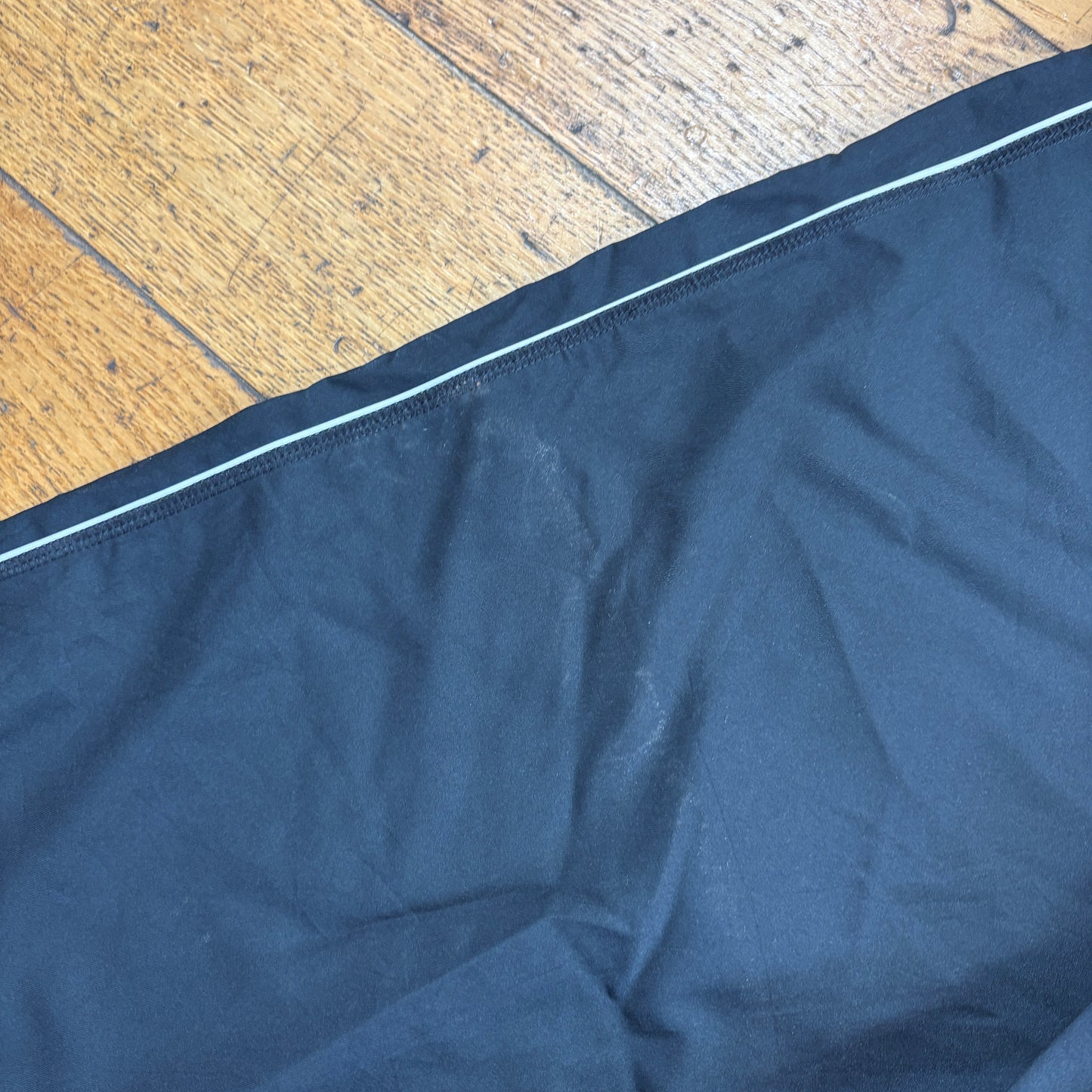 Vintage Nike Black Baggy Tracksuit Sweatpants Track Pants Bottoms - L