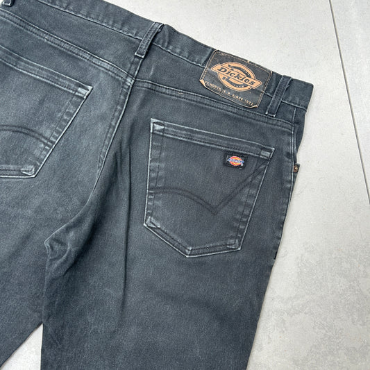 Vintage Dickies Workwear Carpenter Black Shorts - 33