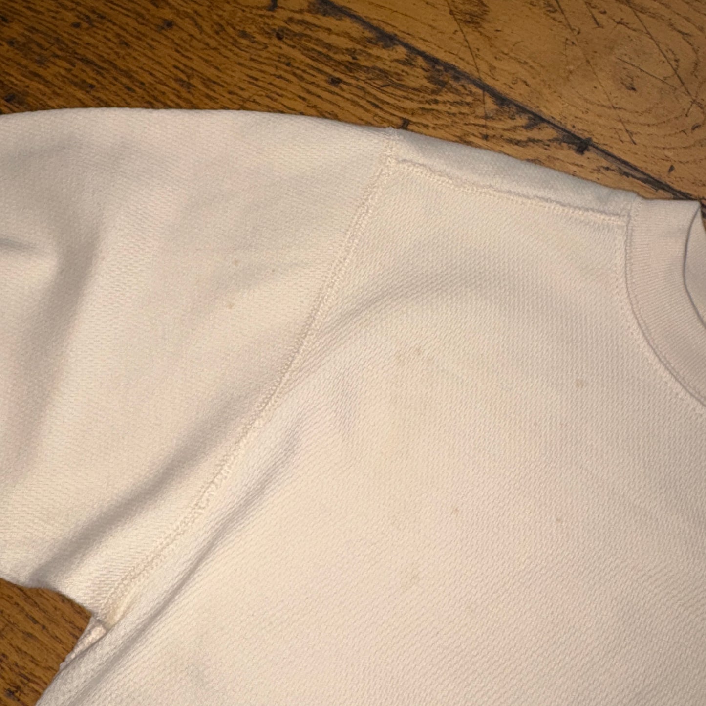Vintage Carhartt Cream Waffle Long Sleeve T-Shirt - XS