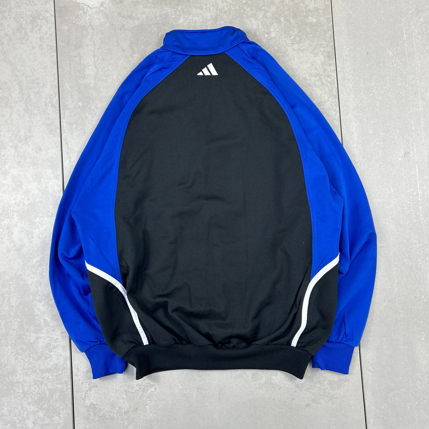 Vintage Adidas Blue Tracksuit Track Shell Windbreaker Jacket - S