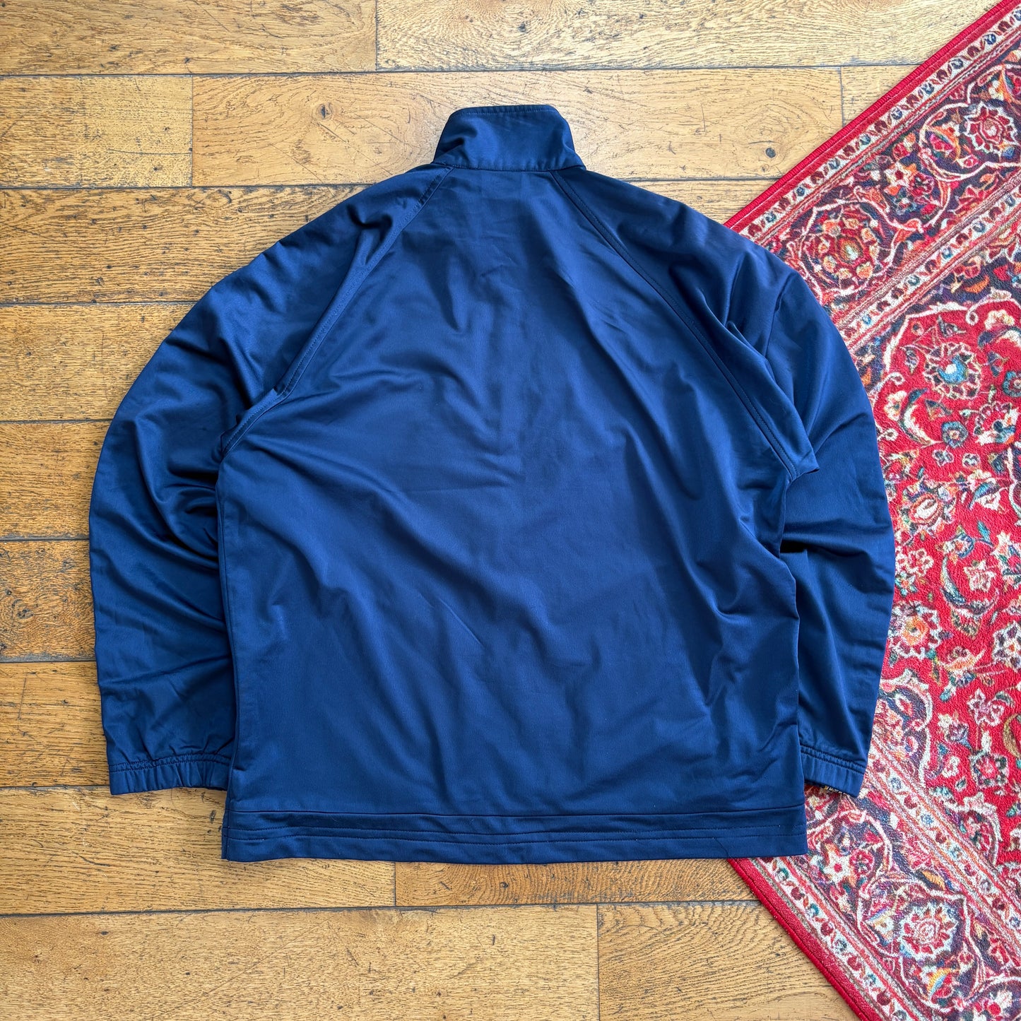 Vintage Navy Sergio Tacchini Tracksuit Track Shell Jacket - XL
