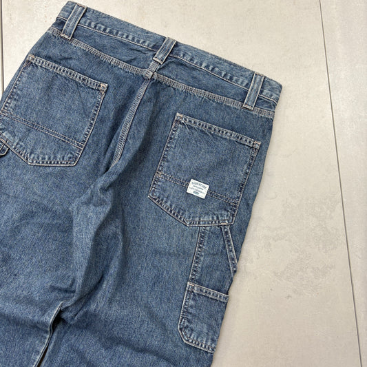 Vintage Levis Carpenter Baggy Blue Denim Jeans - 34