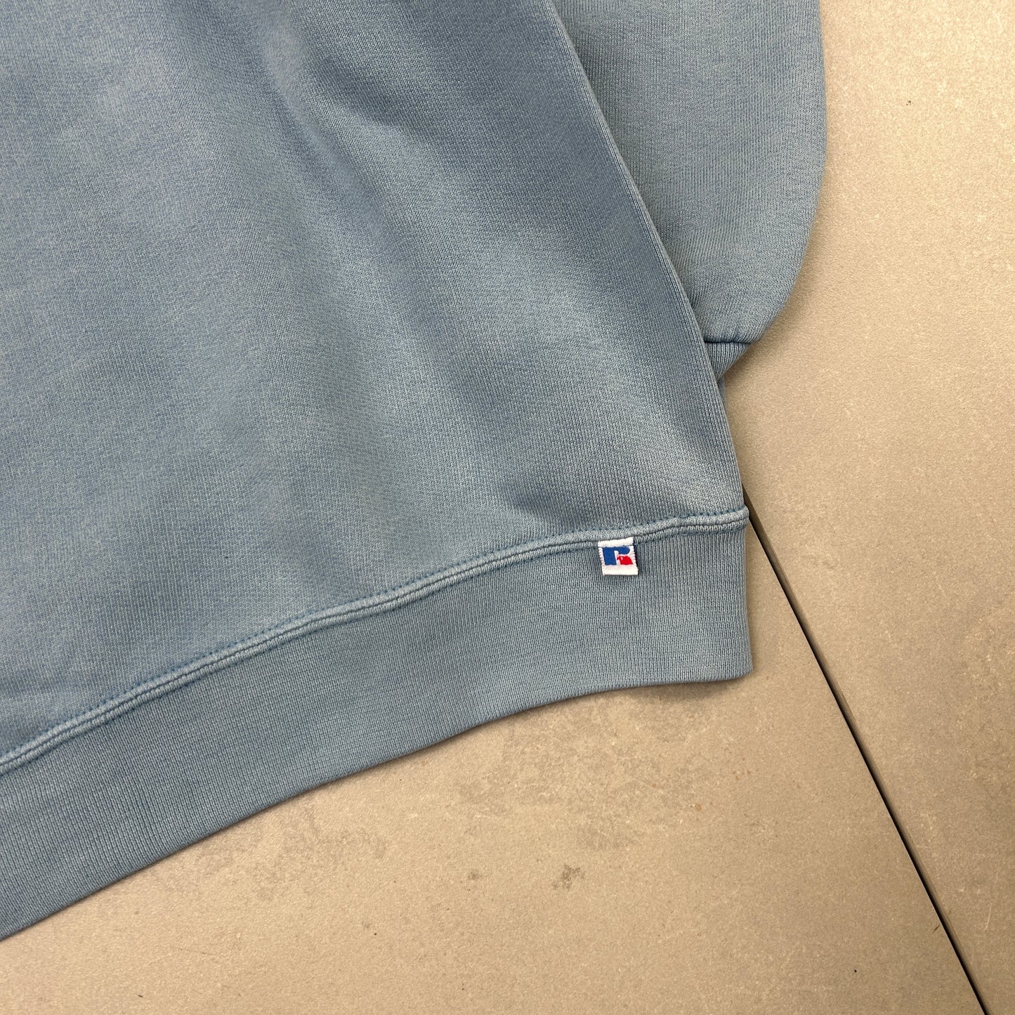 Vintage Russell Athletic Blue Embroidered Sweatshirt - L