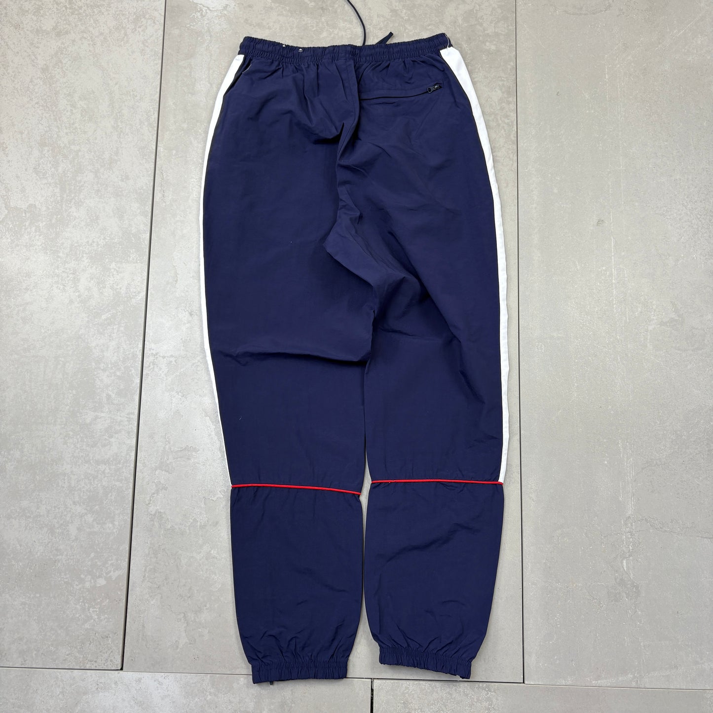 Vintage Puma Navy Baggy Tracksuit Sweatpants Track Pants Bottoms - S
