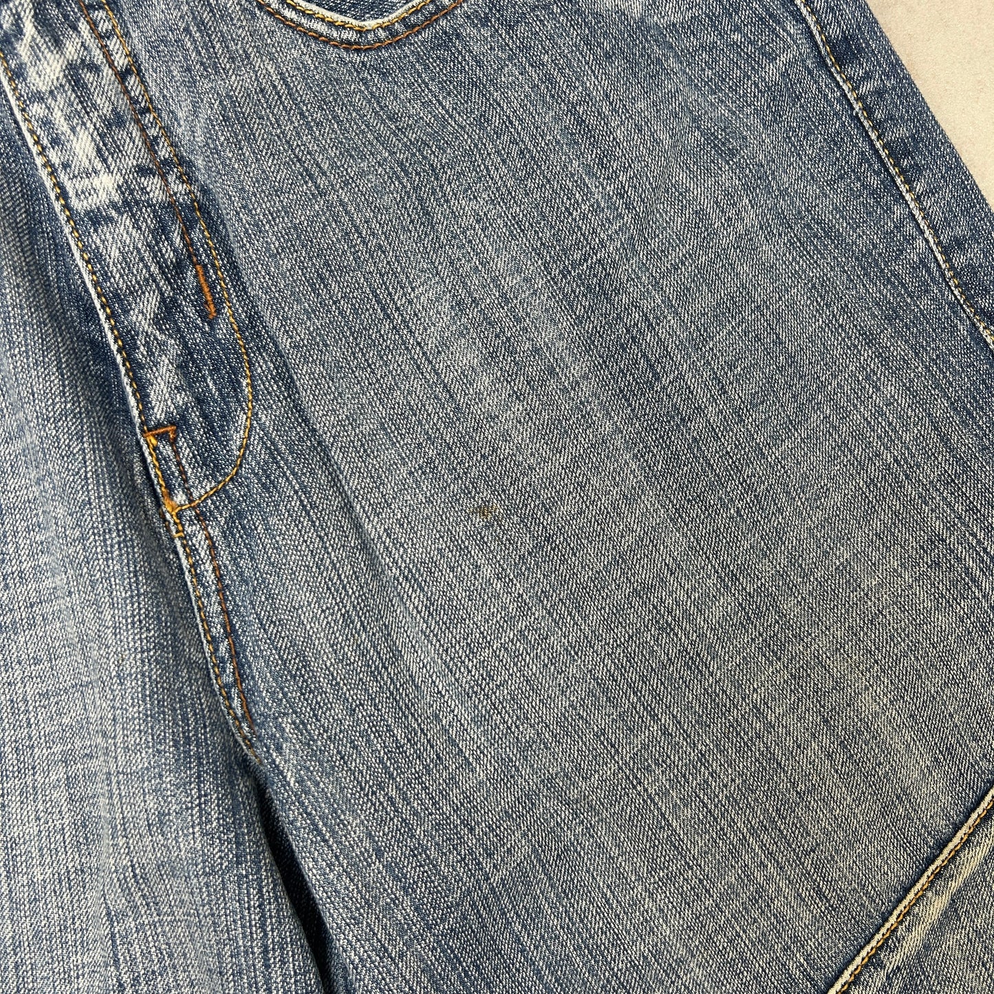 Vintage Rocawear Embroidered Hip Hop Baggy Blue Shorts Jorts - 32