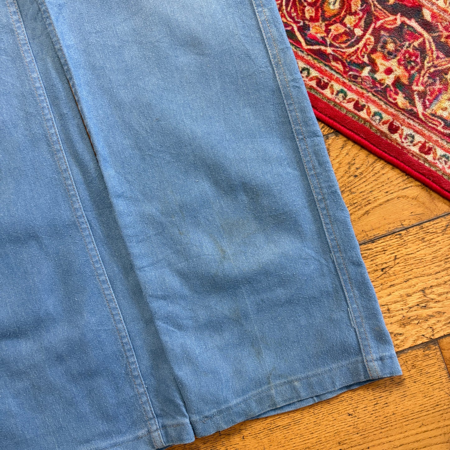 Vintage 1980s Levis Action Jeans Straight Blue Denim Jeans - 36L