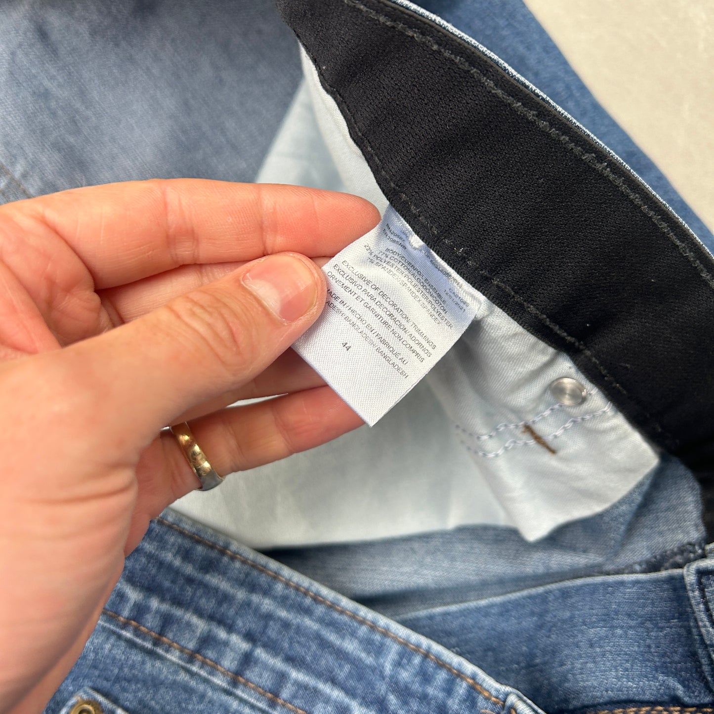 Vintage Dickies Workwear Carpenter Blue Baggy Shorts - 44