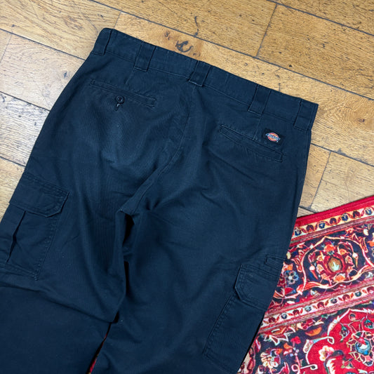 Vintage Dickies 874 Skate Black Trousers - 36