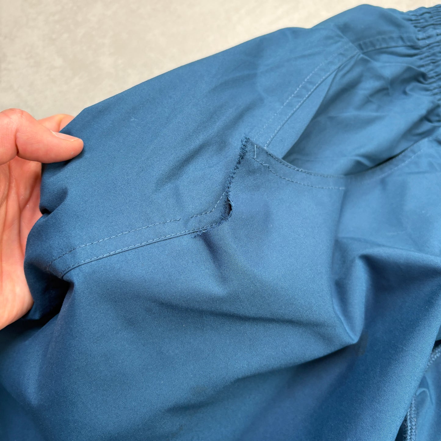 Vintage Adidas Blue Baggy Tracksuit Sweatpants Track Pants Bottoms - S