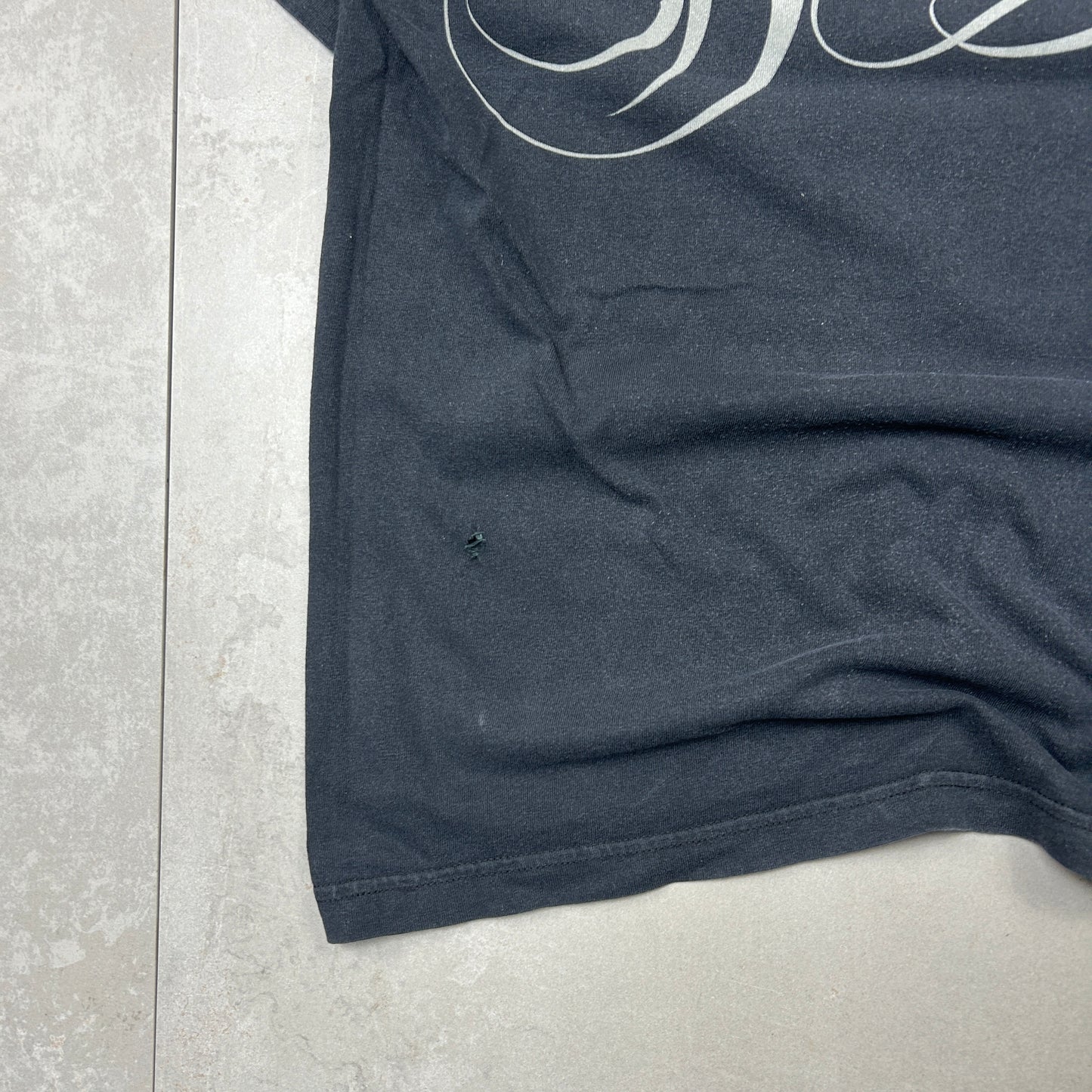 Vintage Tattoo Black Graphic T-Shirt - M
