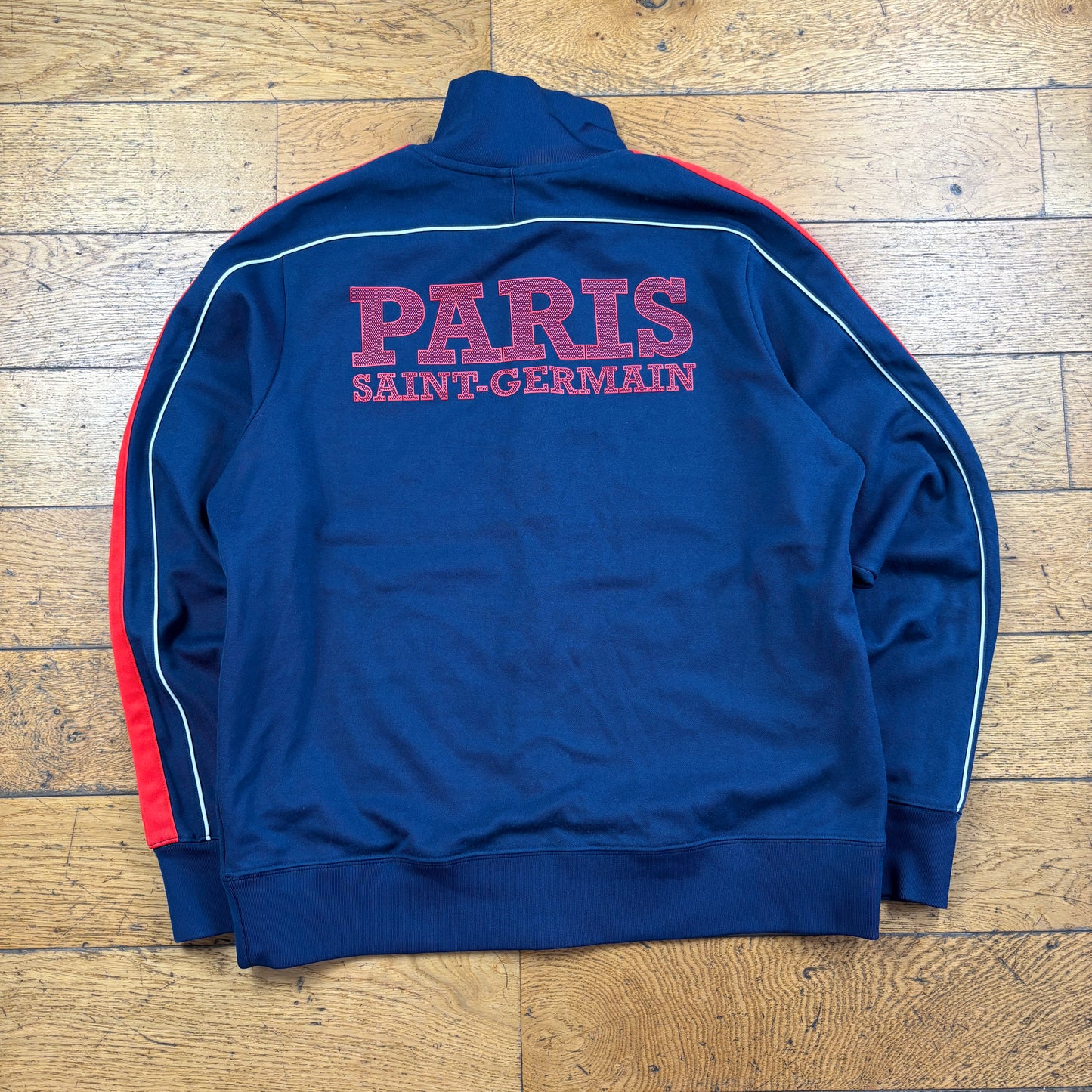 Vintage Nike PSG Navy Football Tracksuit Jacket - XL